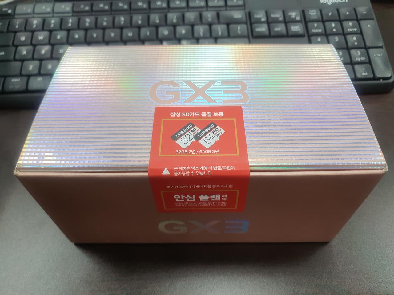 (새상품)GX3블랙박스 팝니다