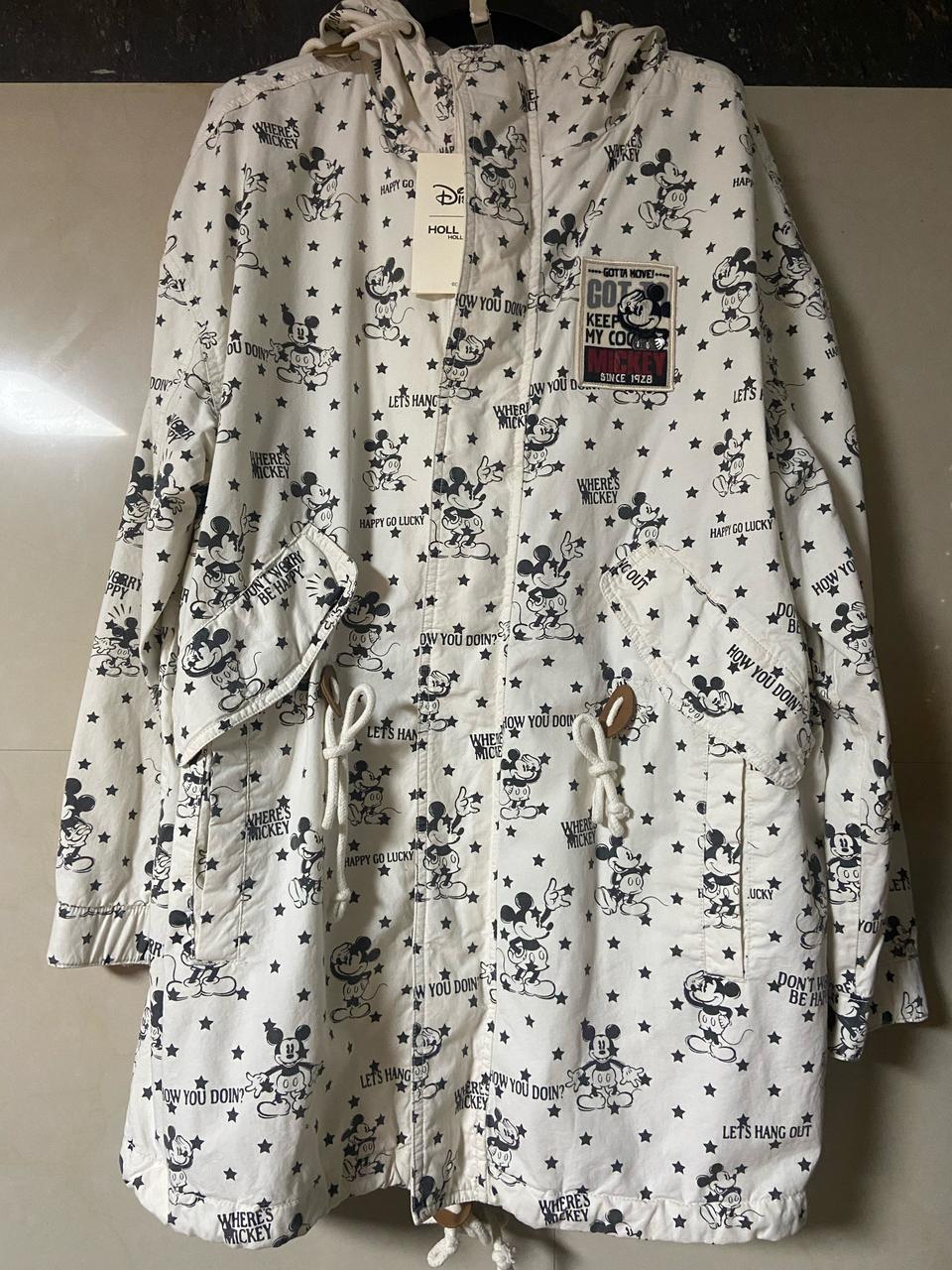 홀하우스 디즈니 정품 미키 야상점퍼-택채 새상품
