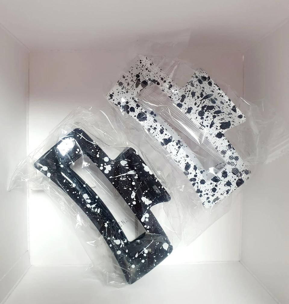 헤어 집게핀 2개