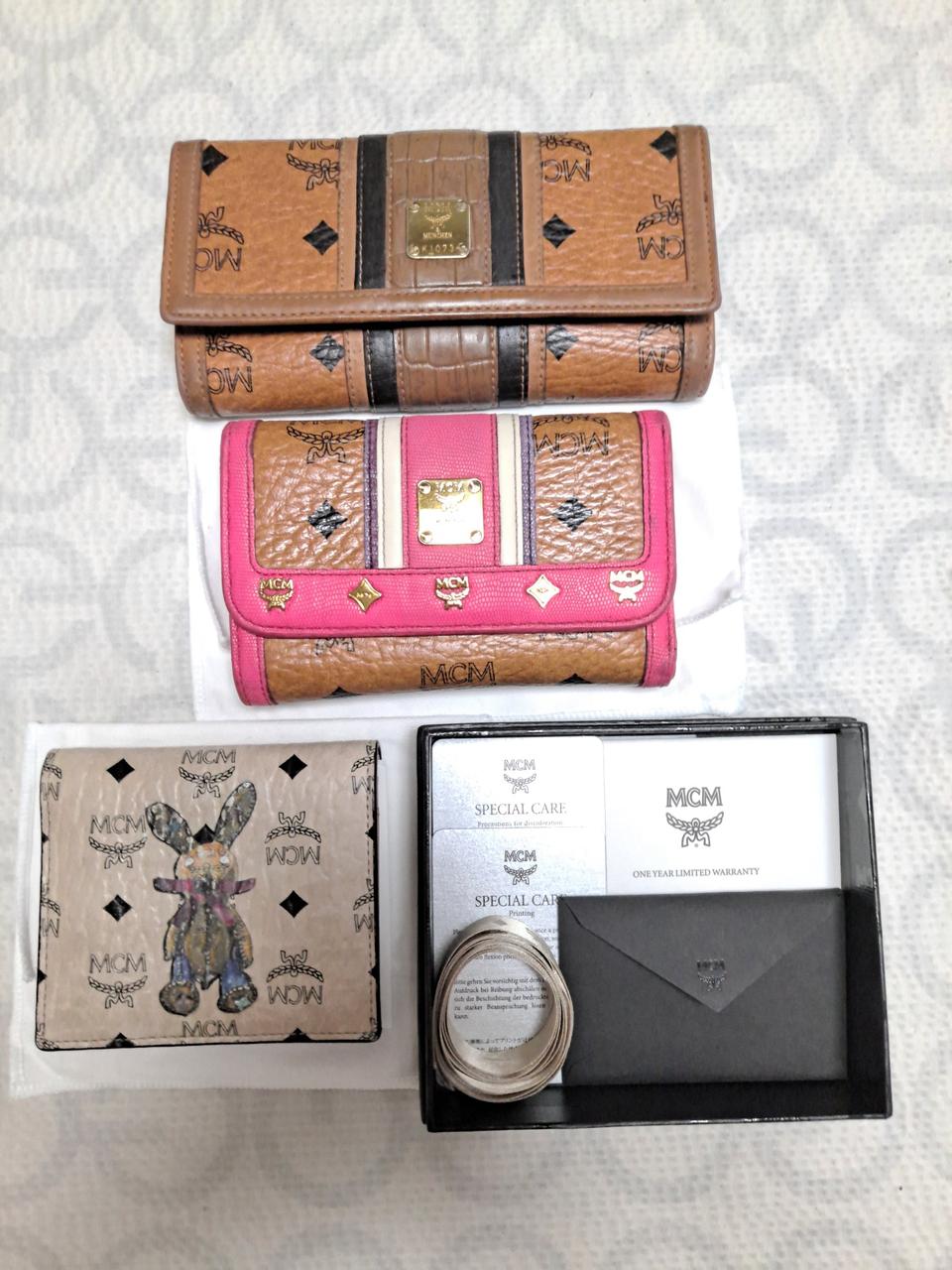 MCM  비세토스 지갑 일괄  (정품)
