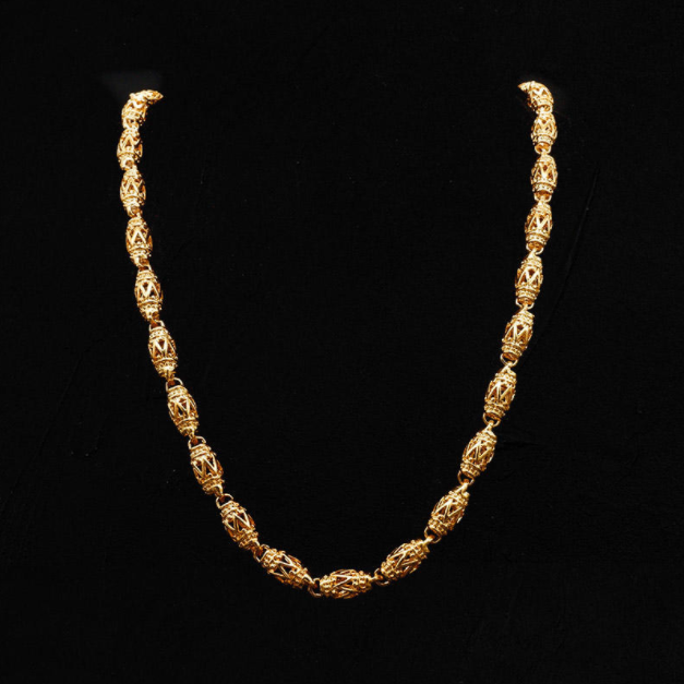 18K특수도금 염주드래곤목걸이