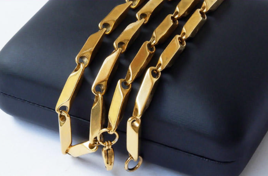 헤비 대나무육각목걸이