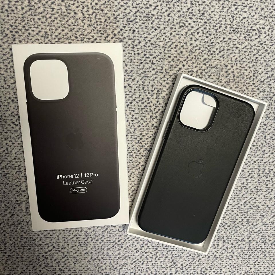아이폰12프로 정품가죽케이스