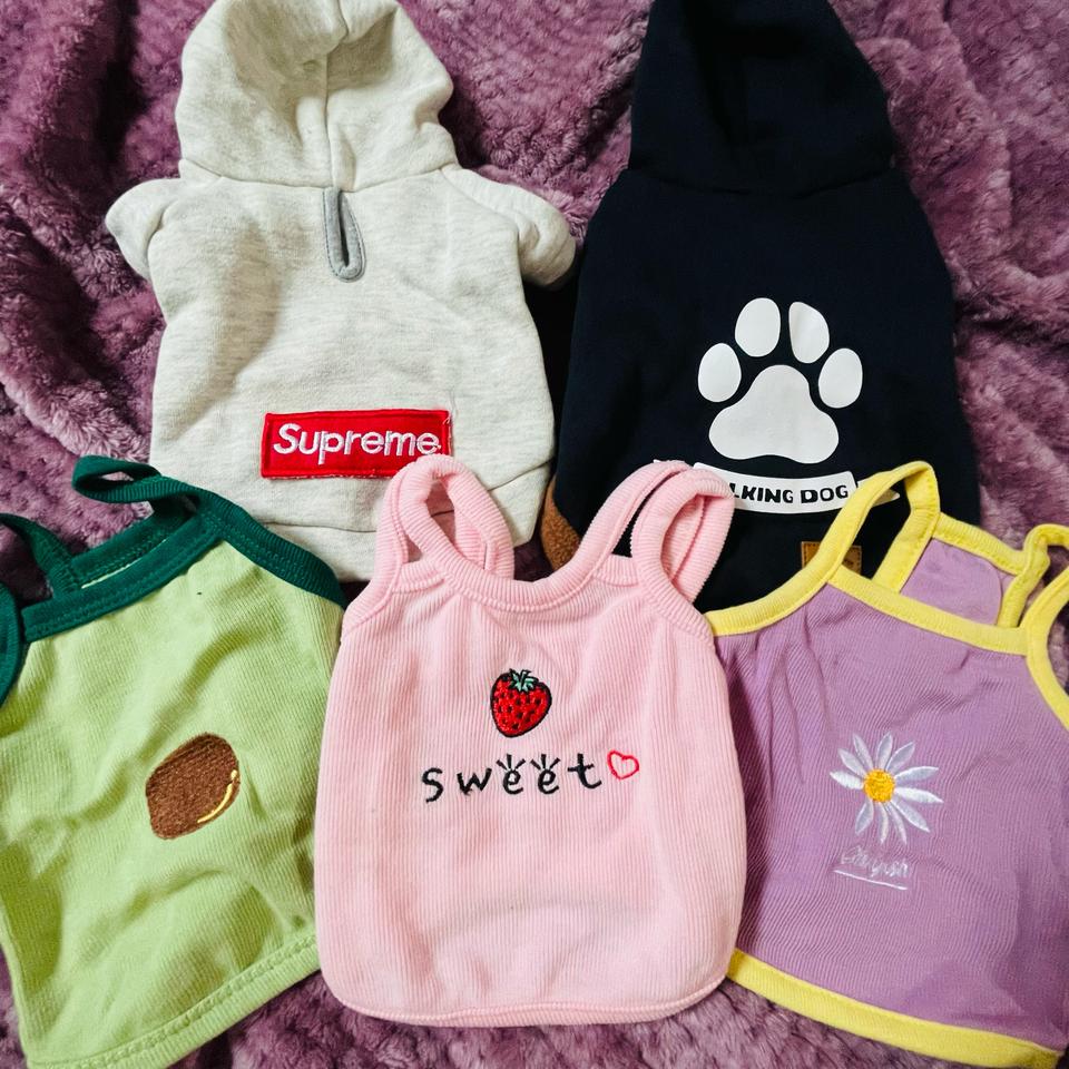 고양이옷 강아지옷 나시 기모후드