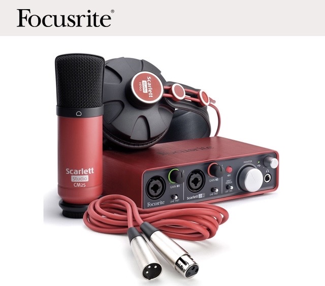 스칼렛 스튜디오 패키지 2i2 2세대