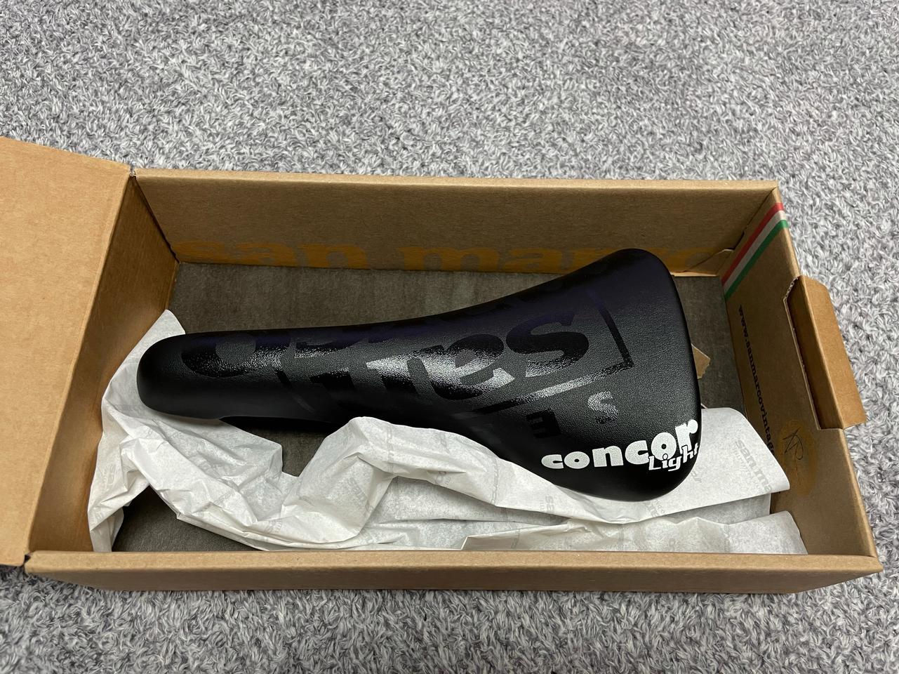 산마르코 자전거 안장 콩코르 블랙 새상품