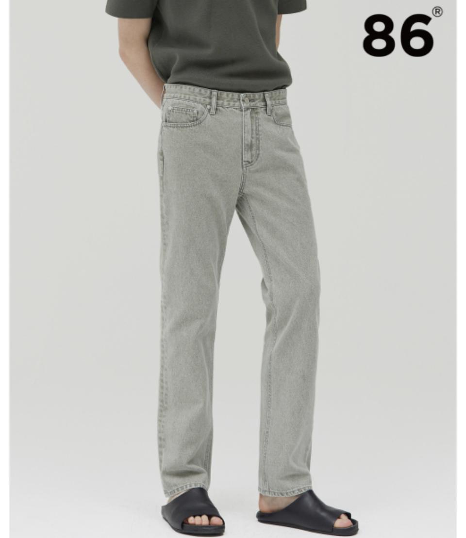 34) 86로드 스트레이트 레귤러 청바지