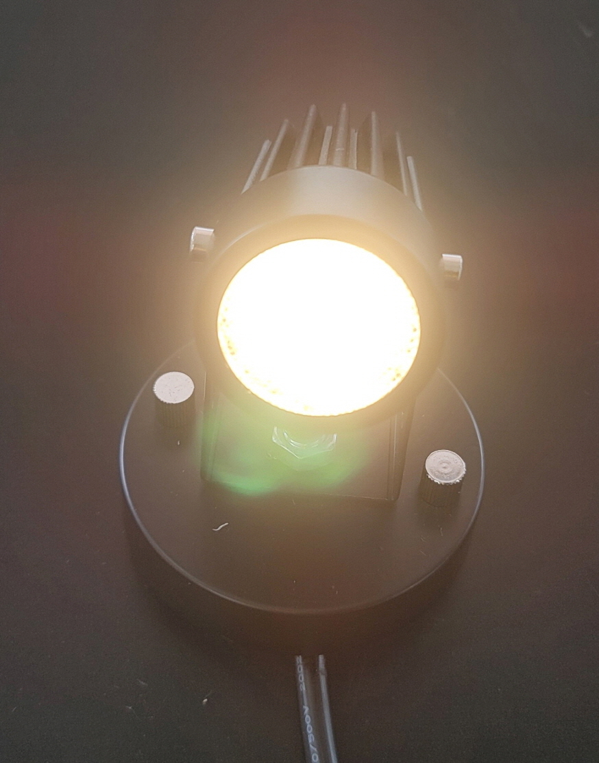 LED 스포트형 할로겐 일체형(전구색)