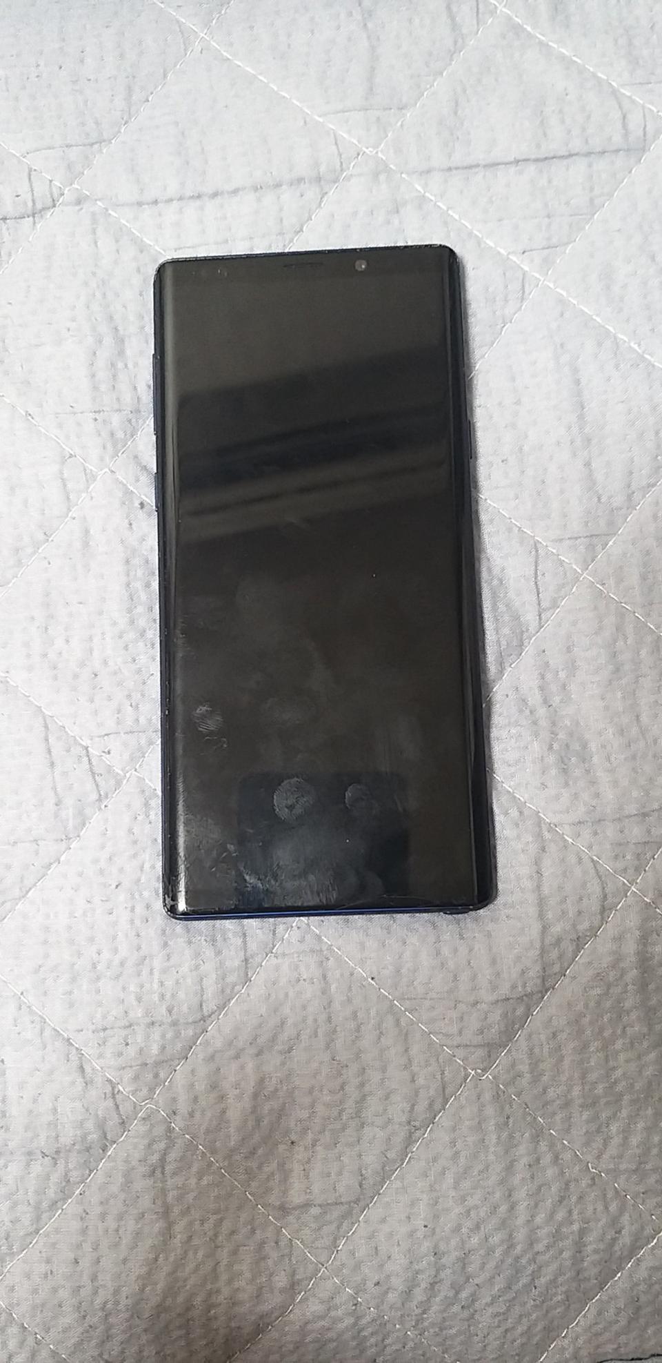 갤럭시노트9 512gb 오션블루 자급제 팝니다.