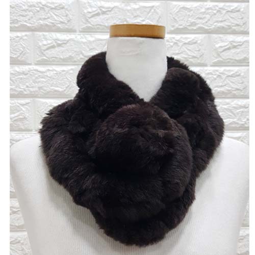 3397 옹가로 토끼털 목도리 