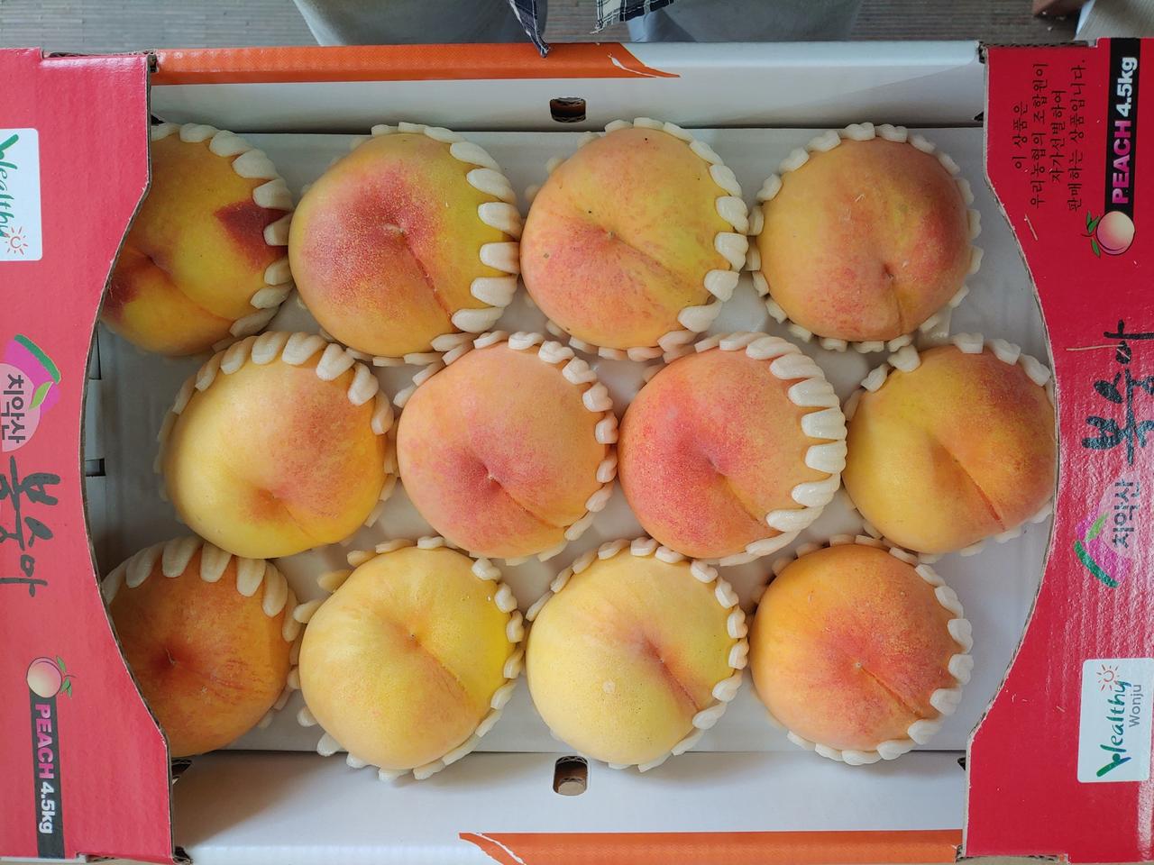 치악산 복숭아 백천황도 3kg