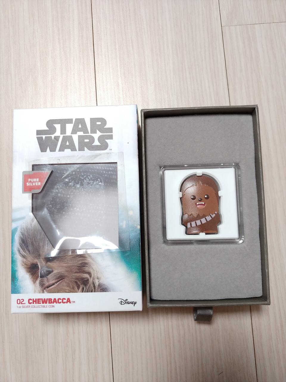 은화 1온스 분양(치비코인: 스타워즈 츄바카)