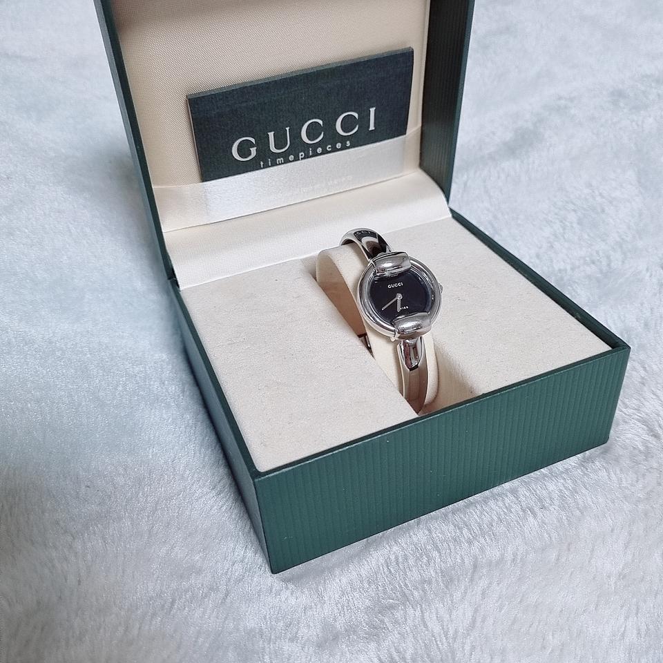 (새상품급)구찌 정품 1400L 블랙 써클 명품시계☆풀셋트!