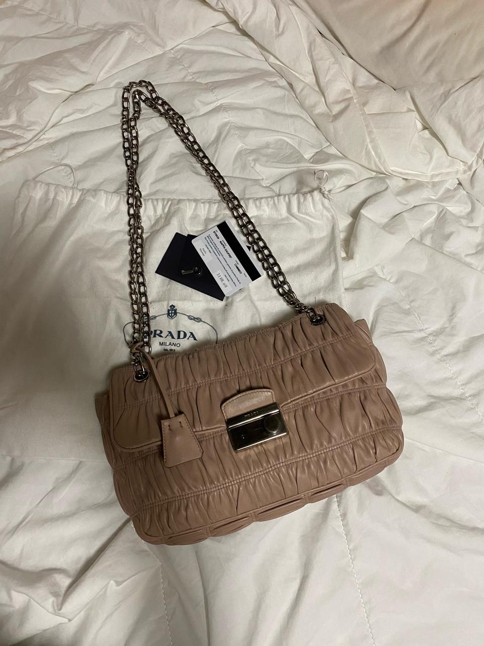 (정품)프라다 고프레 크로스백