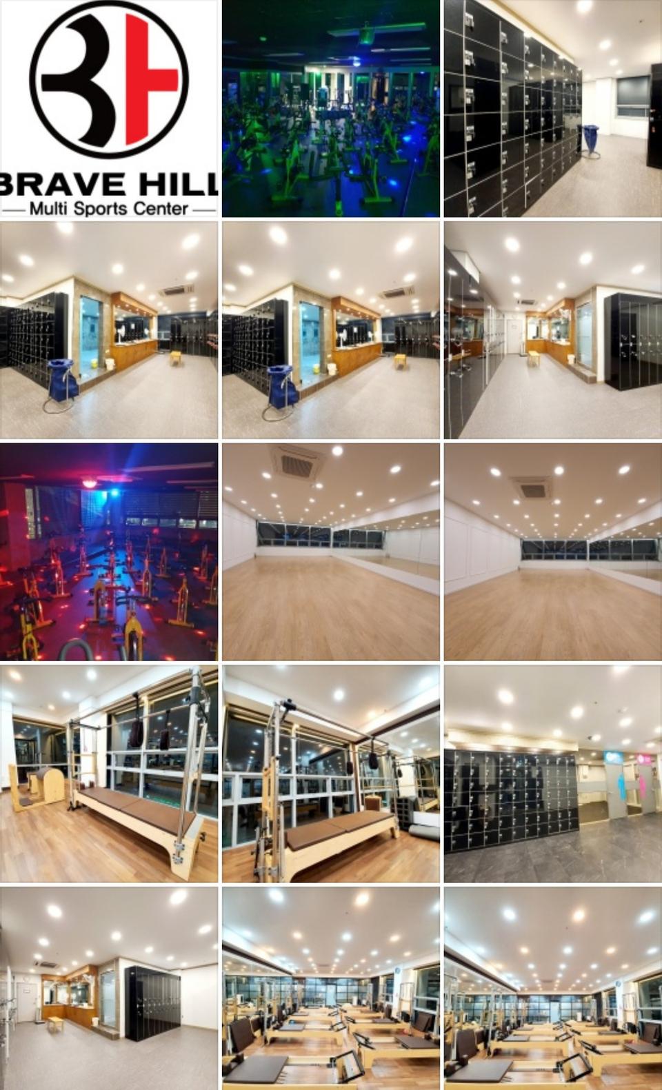 브레이브힐  헬스클럽  녹촌점.  회원권