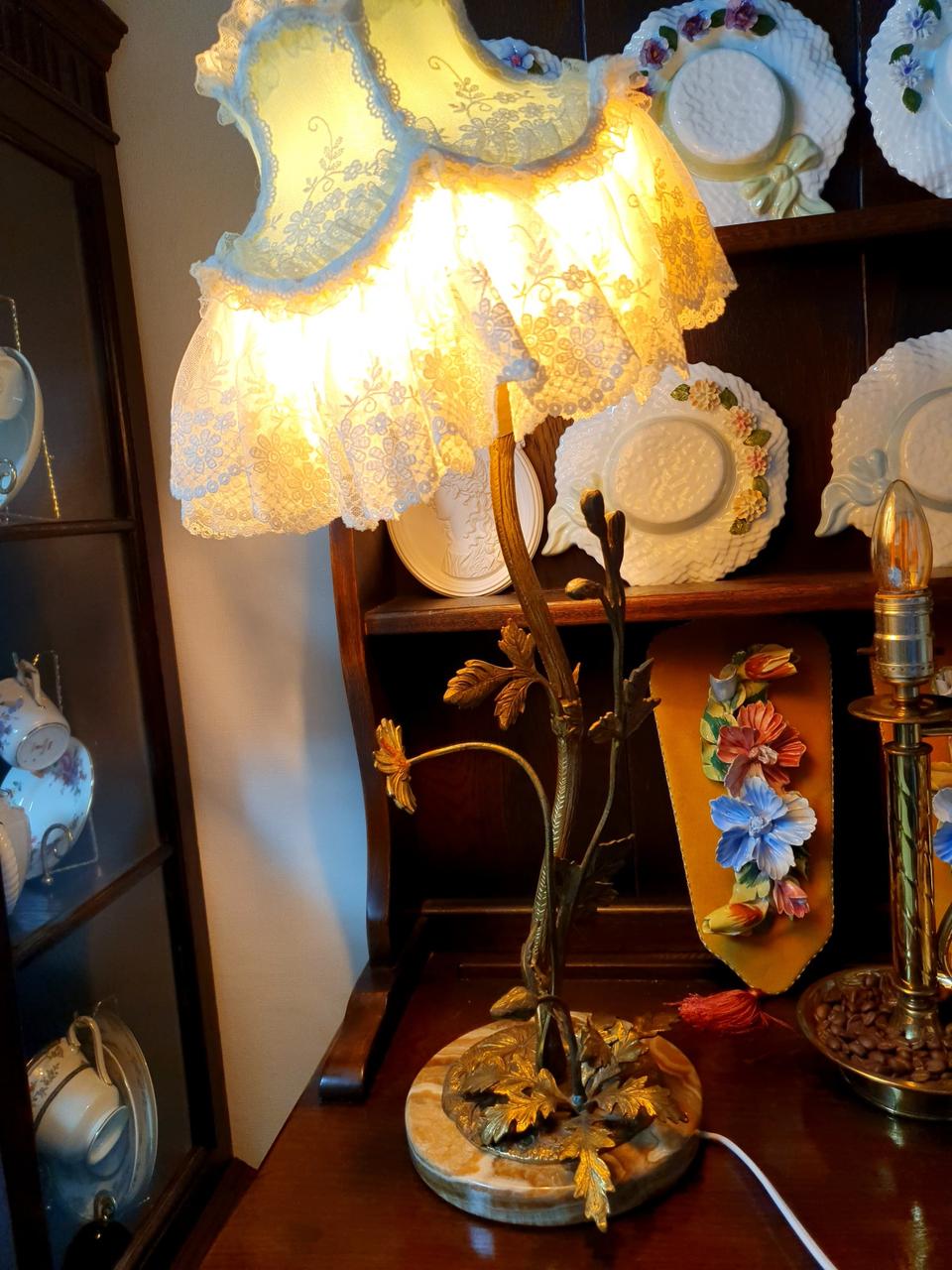 브론즈 대리석엔틱조명