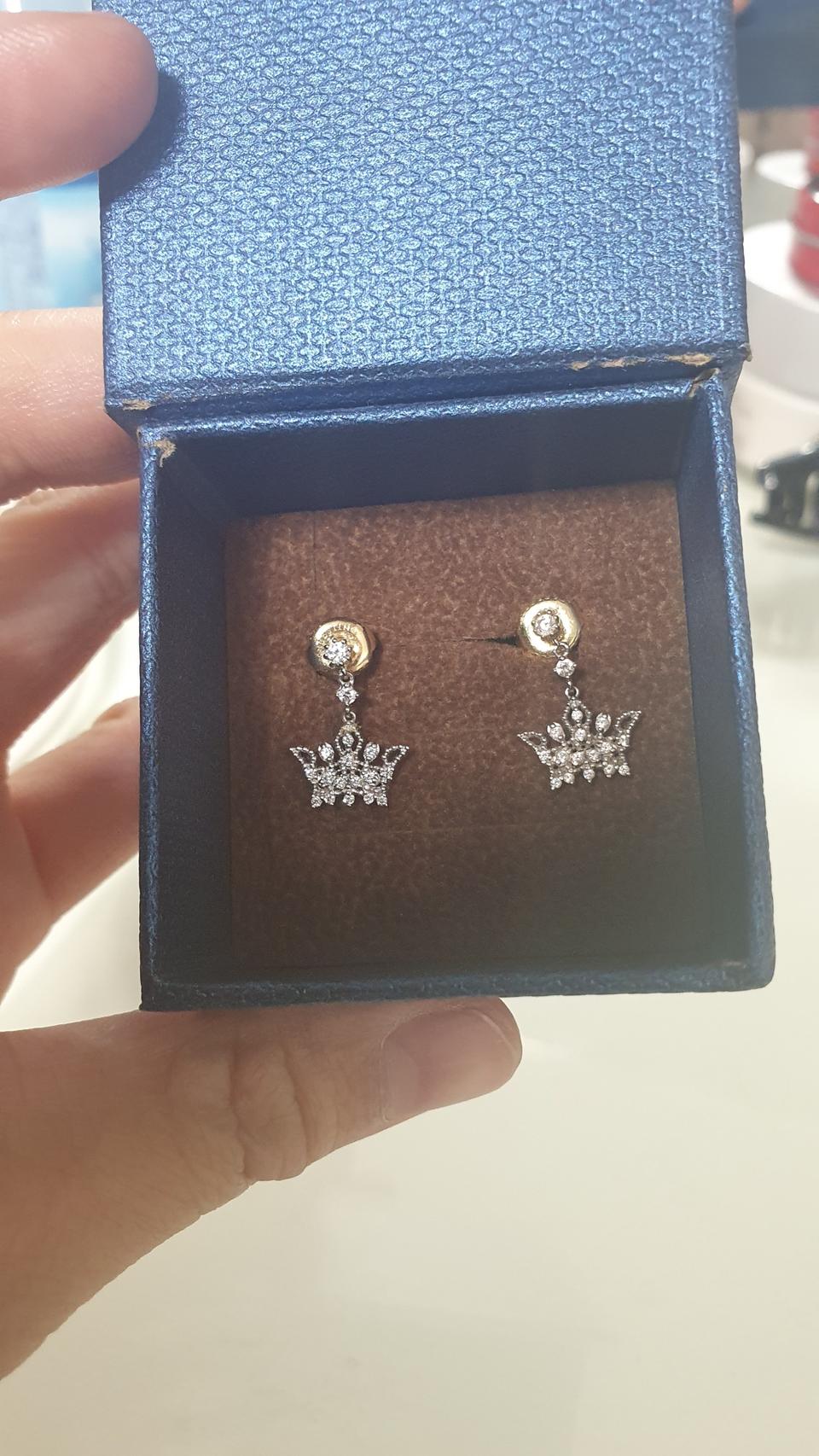 제이에스티나 14k  귀걸이