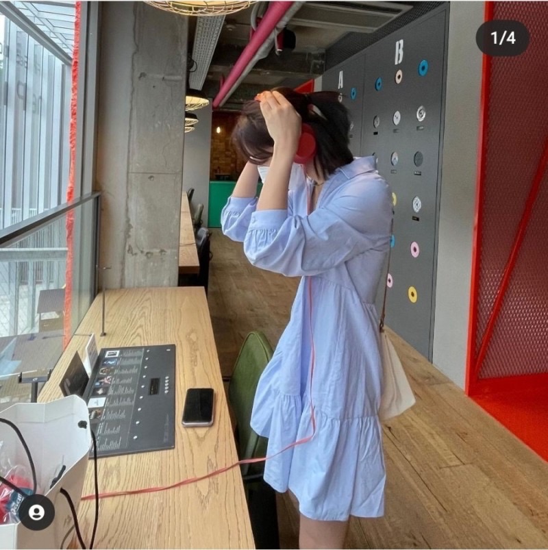 자라 패널 미니원피스 표예진원피스 M사이즈 새상품