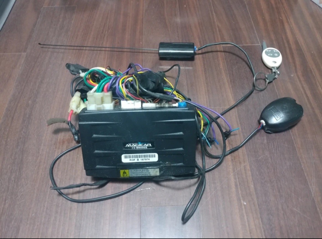 매직카 원격시동 경보기