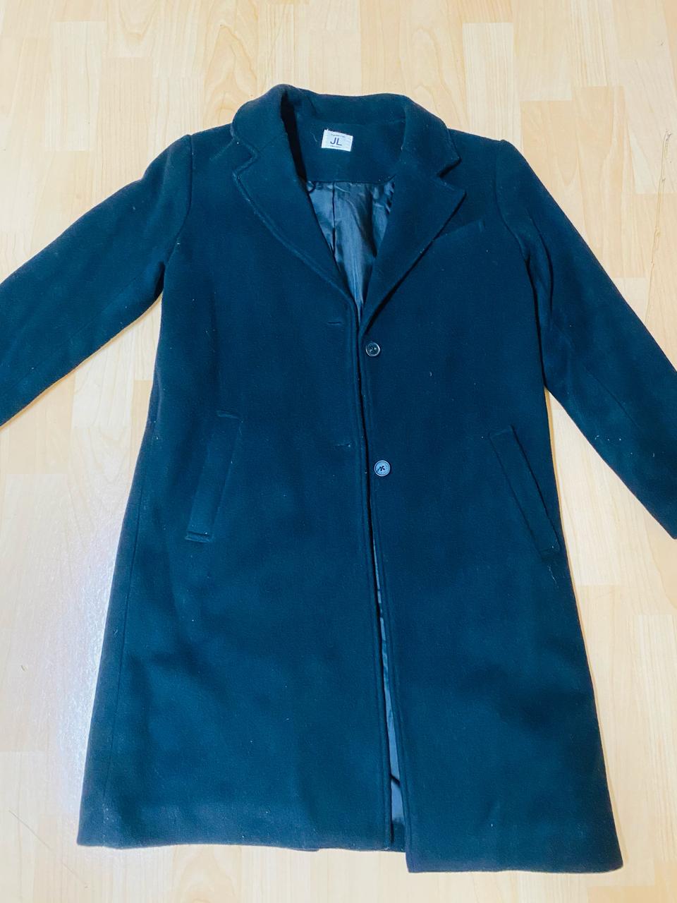 아이러브제이 블랙 롱코트(주니어라지) 판매합니다