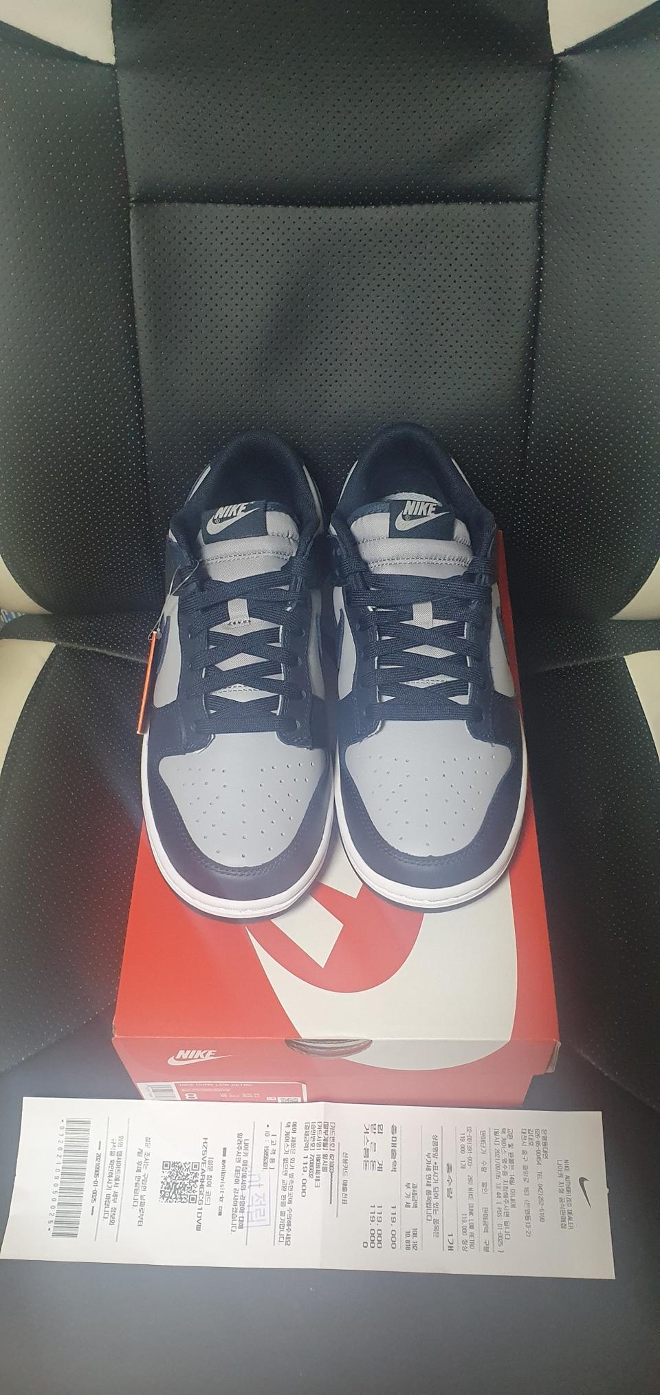 (260)나이키 덩크 로우 챔피언쉽 그레이