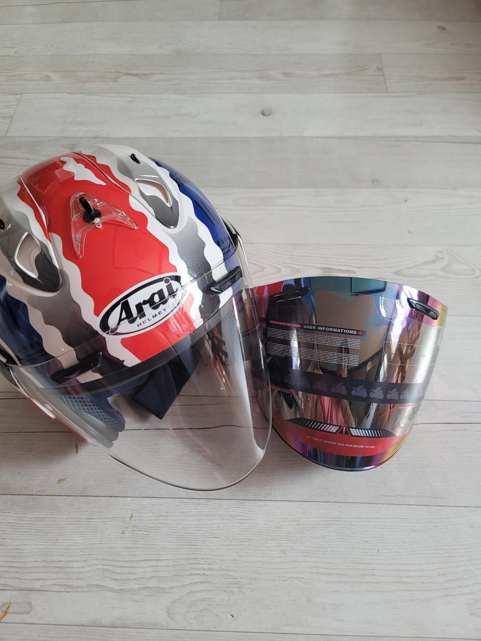 아라이st 헬멧 선바이저 포함  xl 팜니다