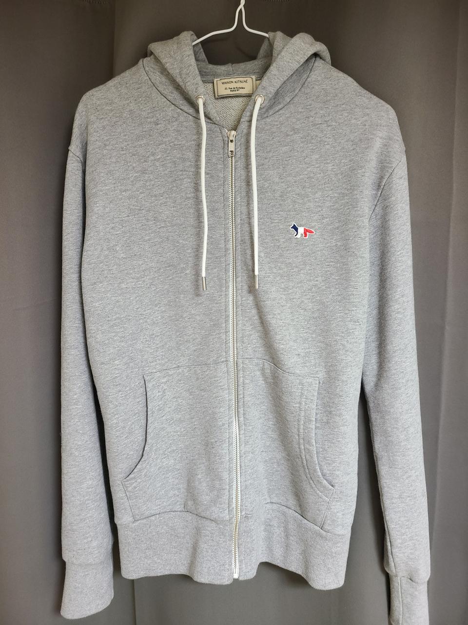 메종키츠네 삼색여우 후드집업 (xs)