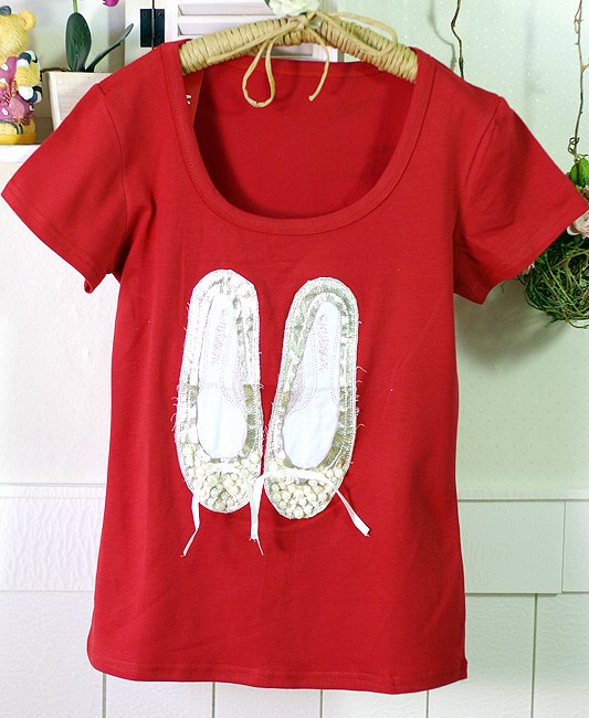 슈즈티(one)레드/ 블랙(새제품)