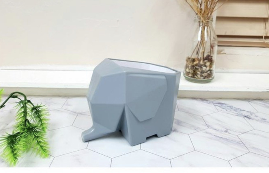 코끼리 물빠짐통 수저통 연필꽂이