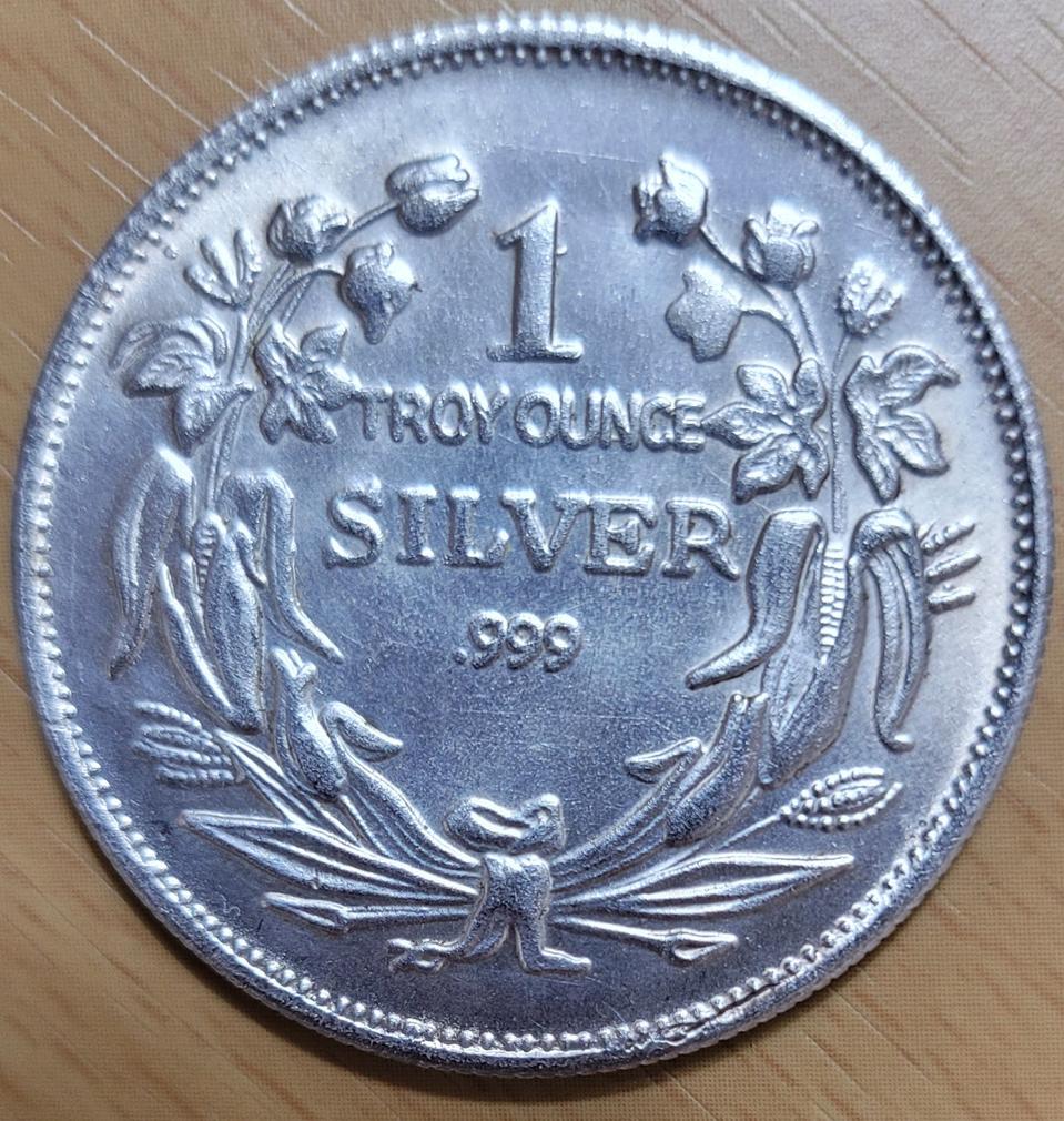 은화 실버(silver) 1 Troy ounce  분양 나눔 기념 주화