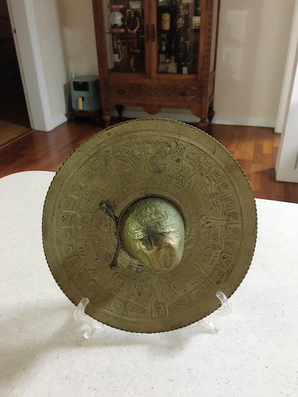 해외희귀품) 멕시코에서 30년전 들여온 아즈텍 문명 장식품