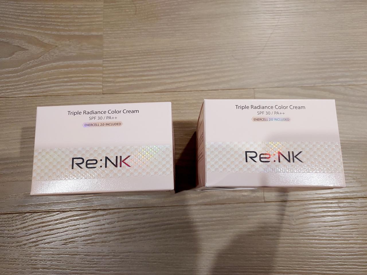 새제품 리엔케이 트리플 래디언스컬러크림