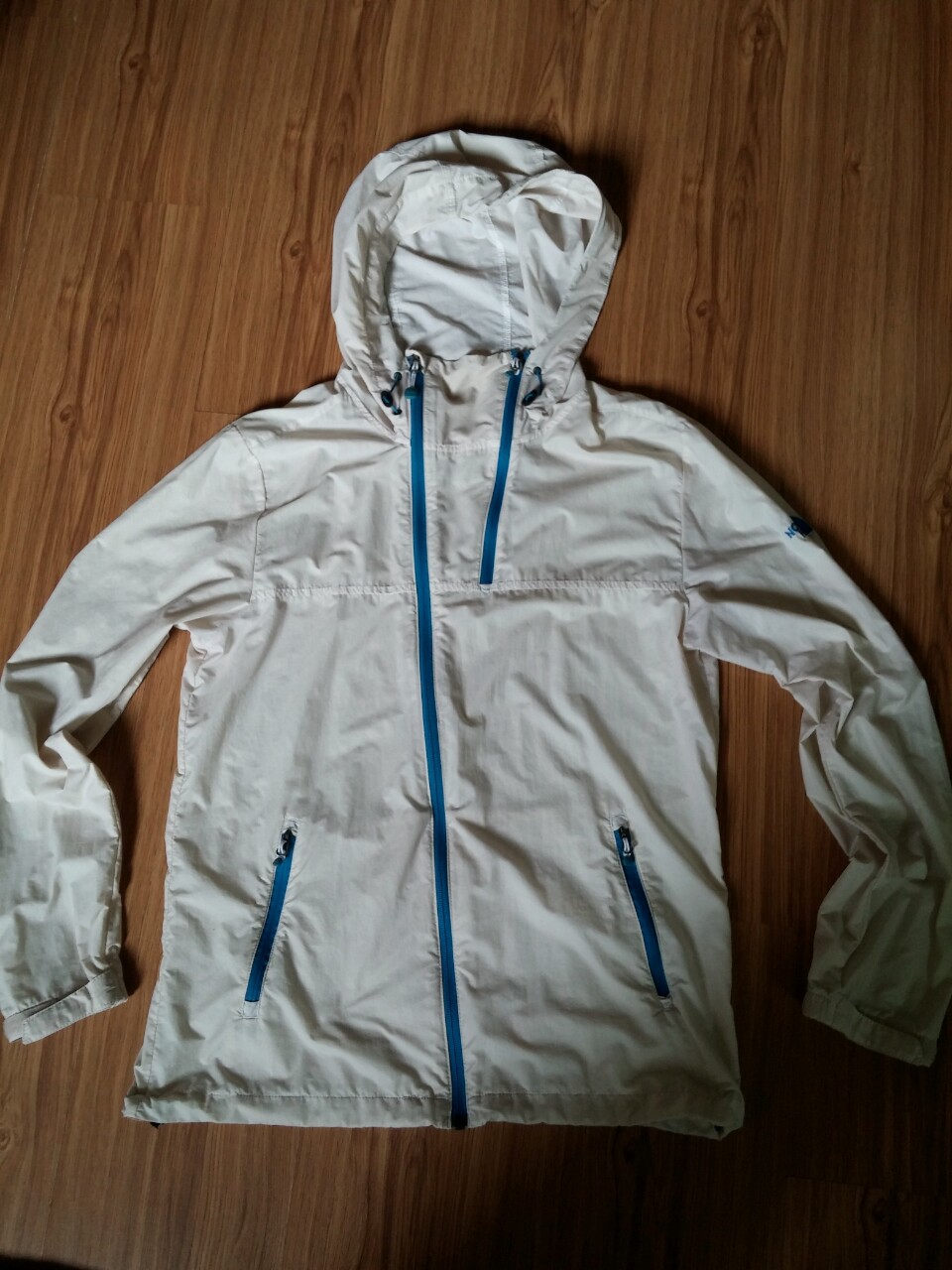 노스페이스 바막 north face wind breaker 아이보리 M