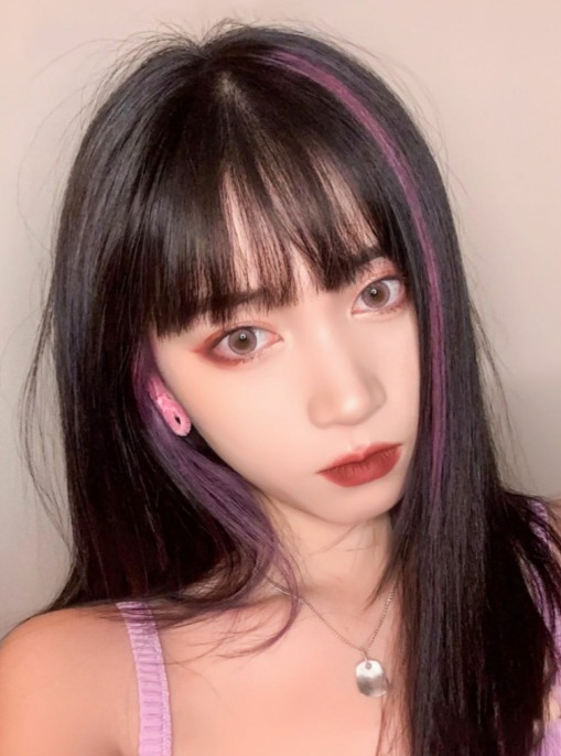 (새상품)컬러피스,브릿지,가발,똑딱이,헤어피스,붙임머리