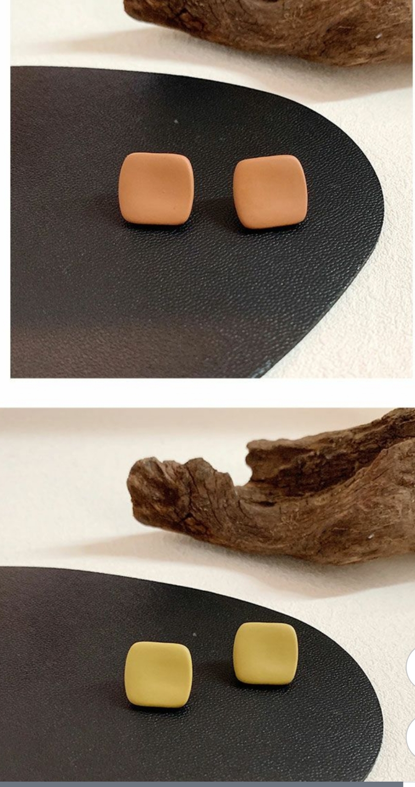 새상품 비비드 매트 말린장미 컬러 은침 실버포스트 추석 가을 선물 무료