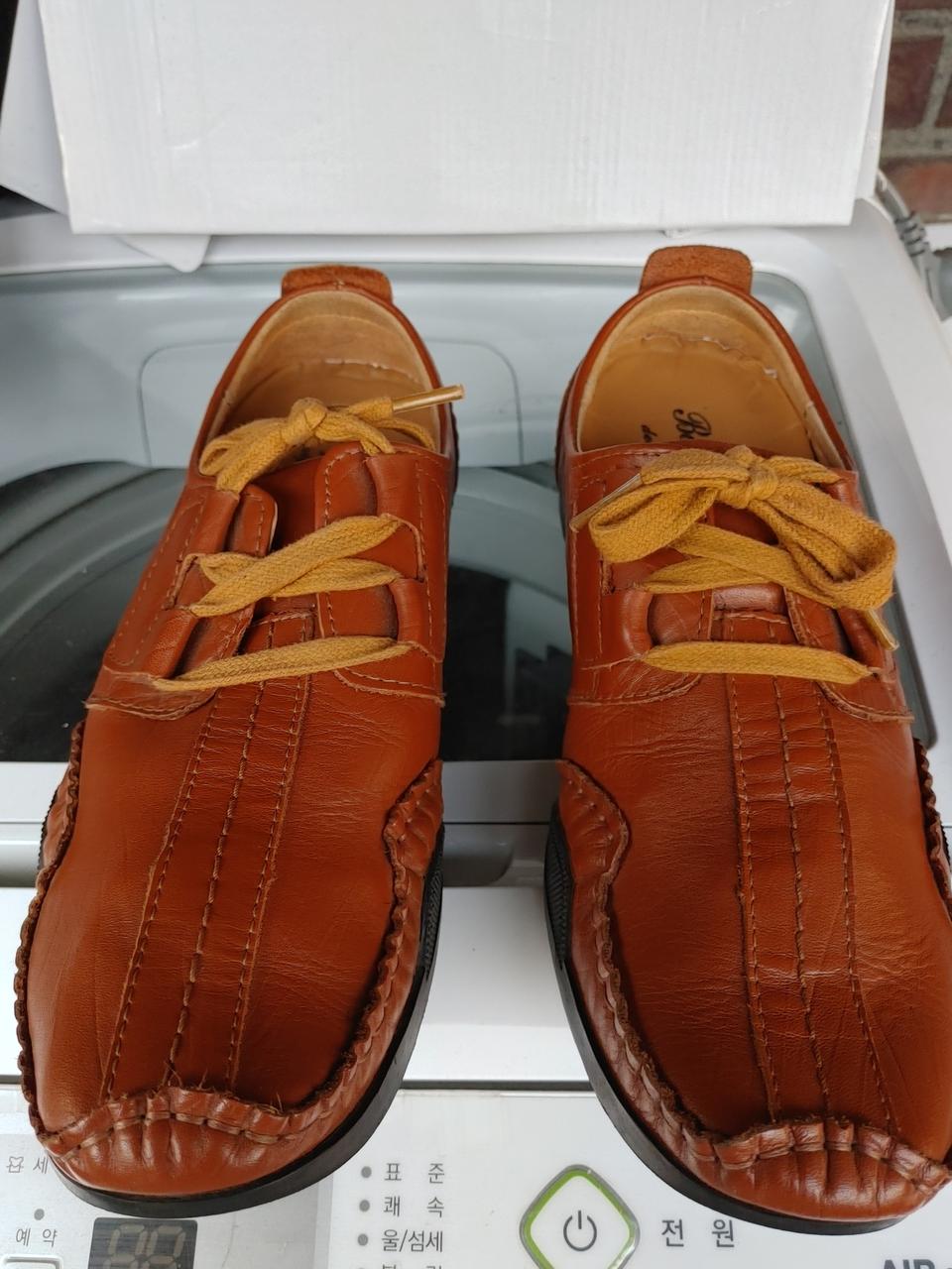 보닌천연가죽89000원  검정색팜265