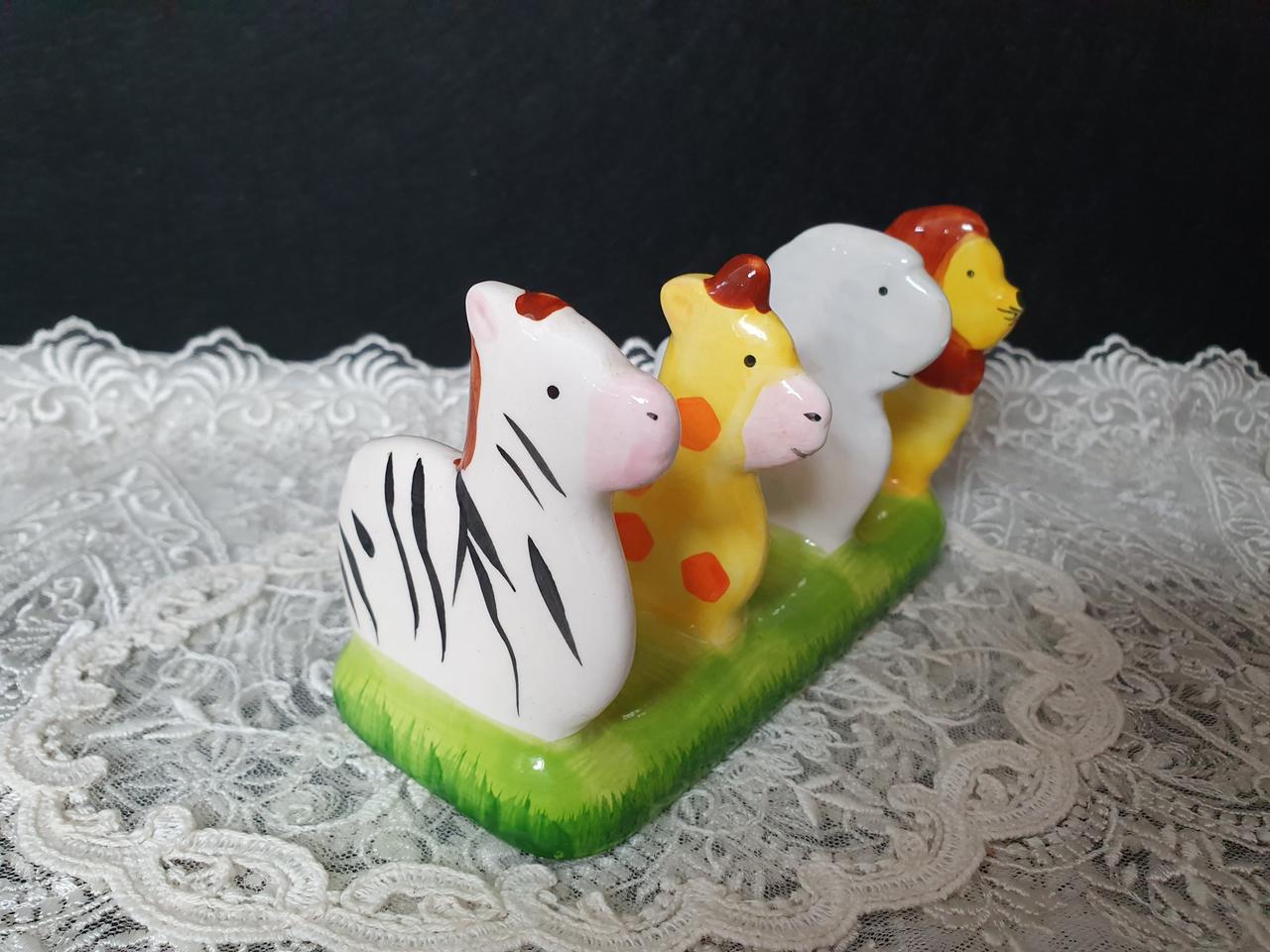 (레어템)영국 animal 도자기 토스트렉