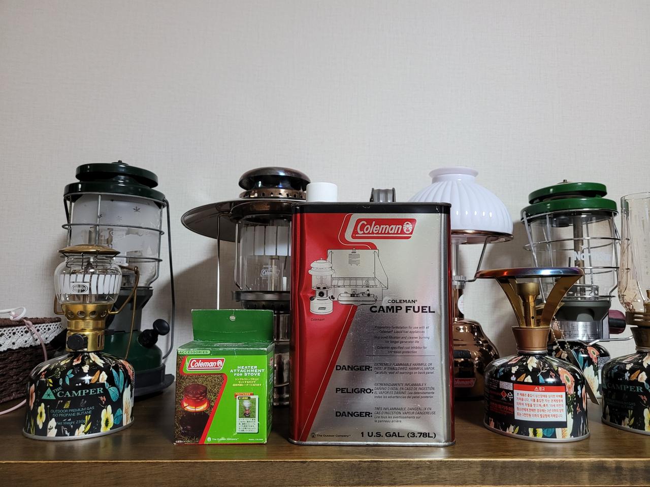 콜맨 히터캡, 콜맨 가솔린 1갤런