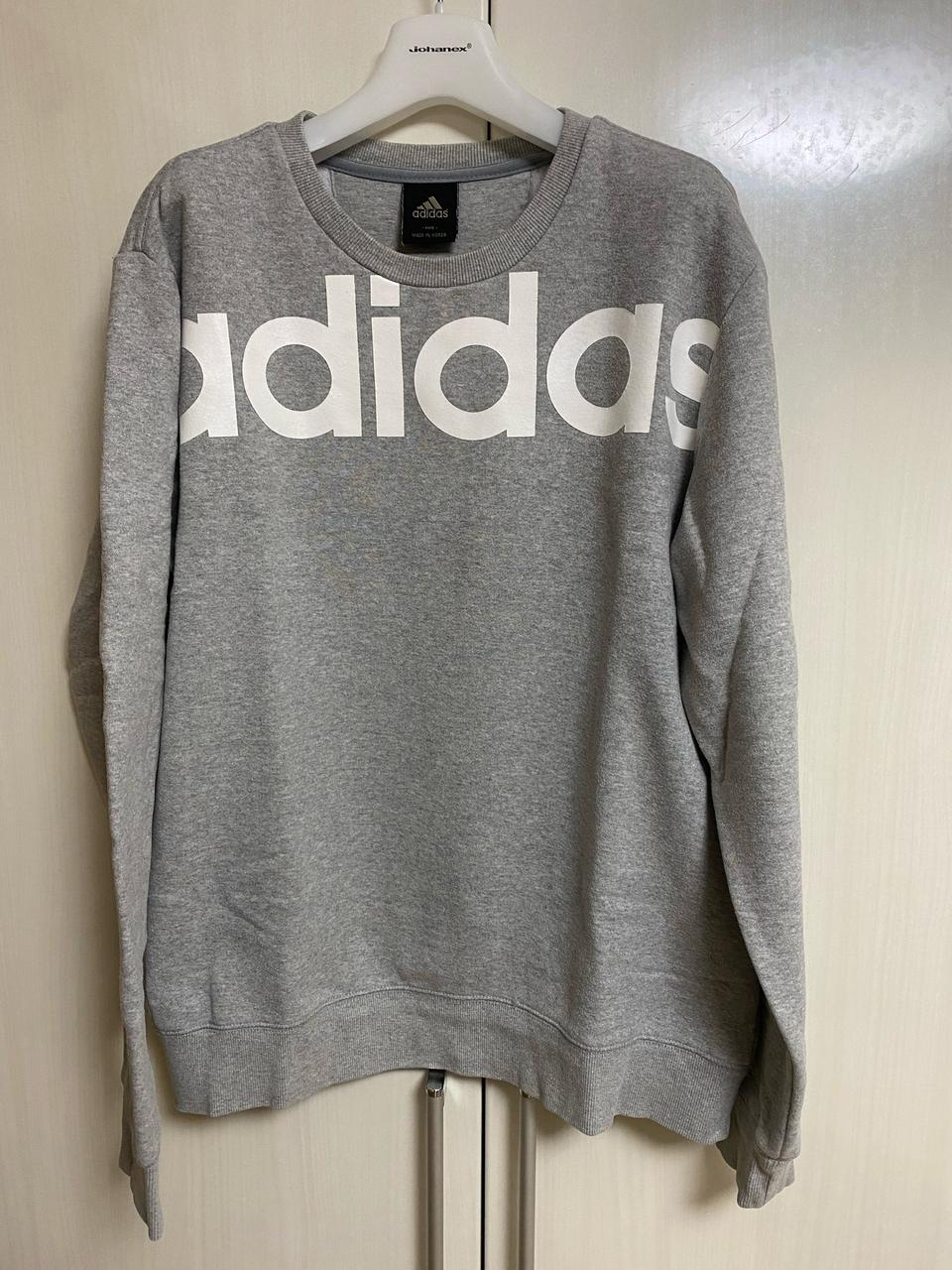 아디다스 기모 맨투맨 105