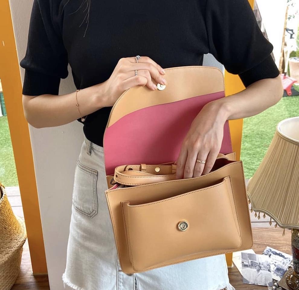 리쥬네브 심플한 데일리 소가죽 크로스백 데니아사첼백