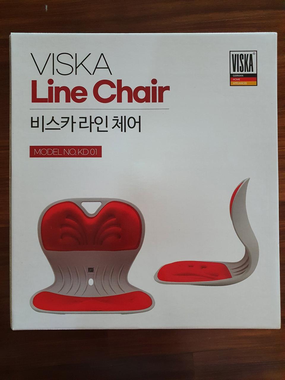 비스카 라인체어 자세교정 의자 (검은색 있음)