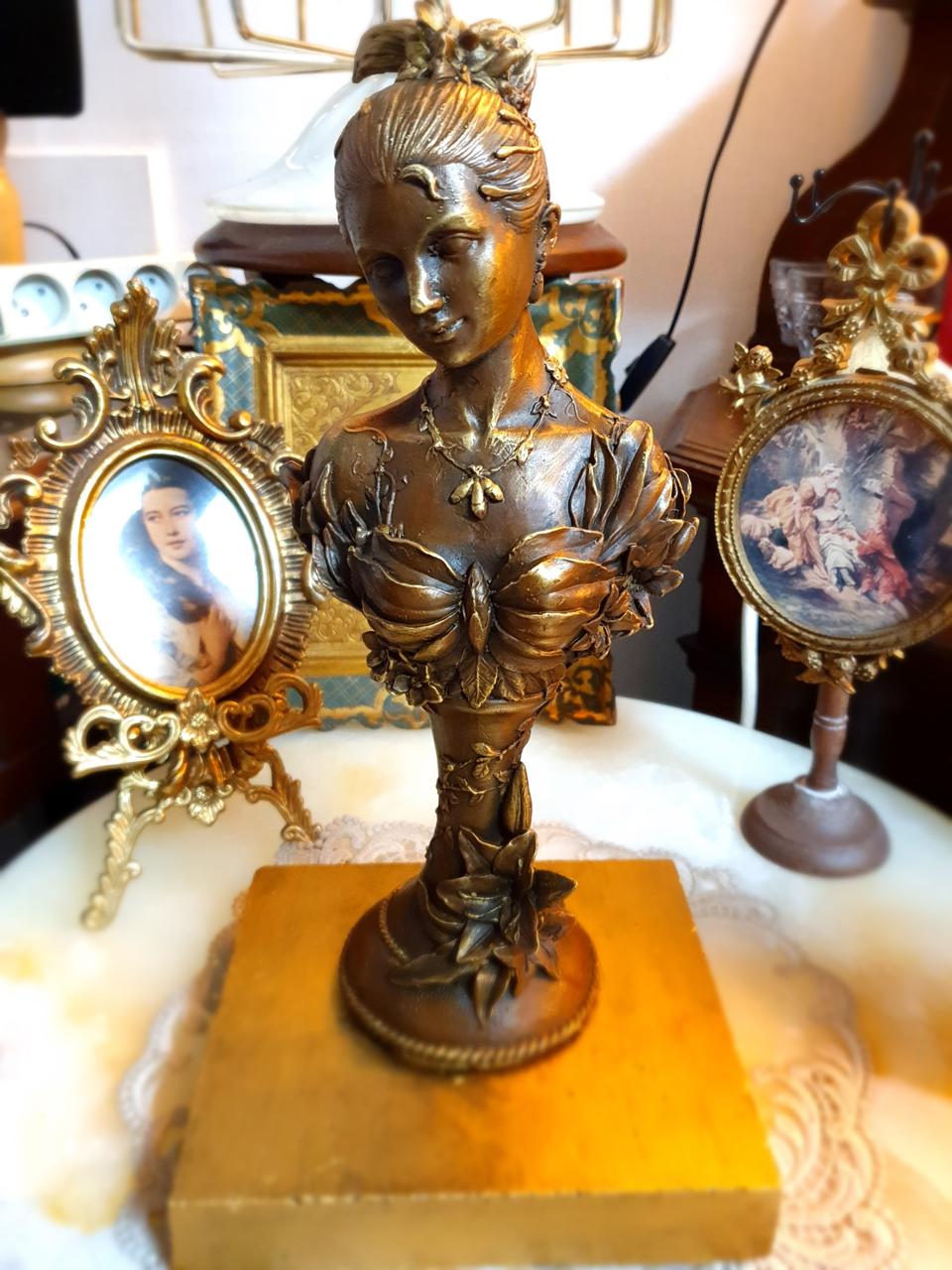 엔틱흉상,조각상,