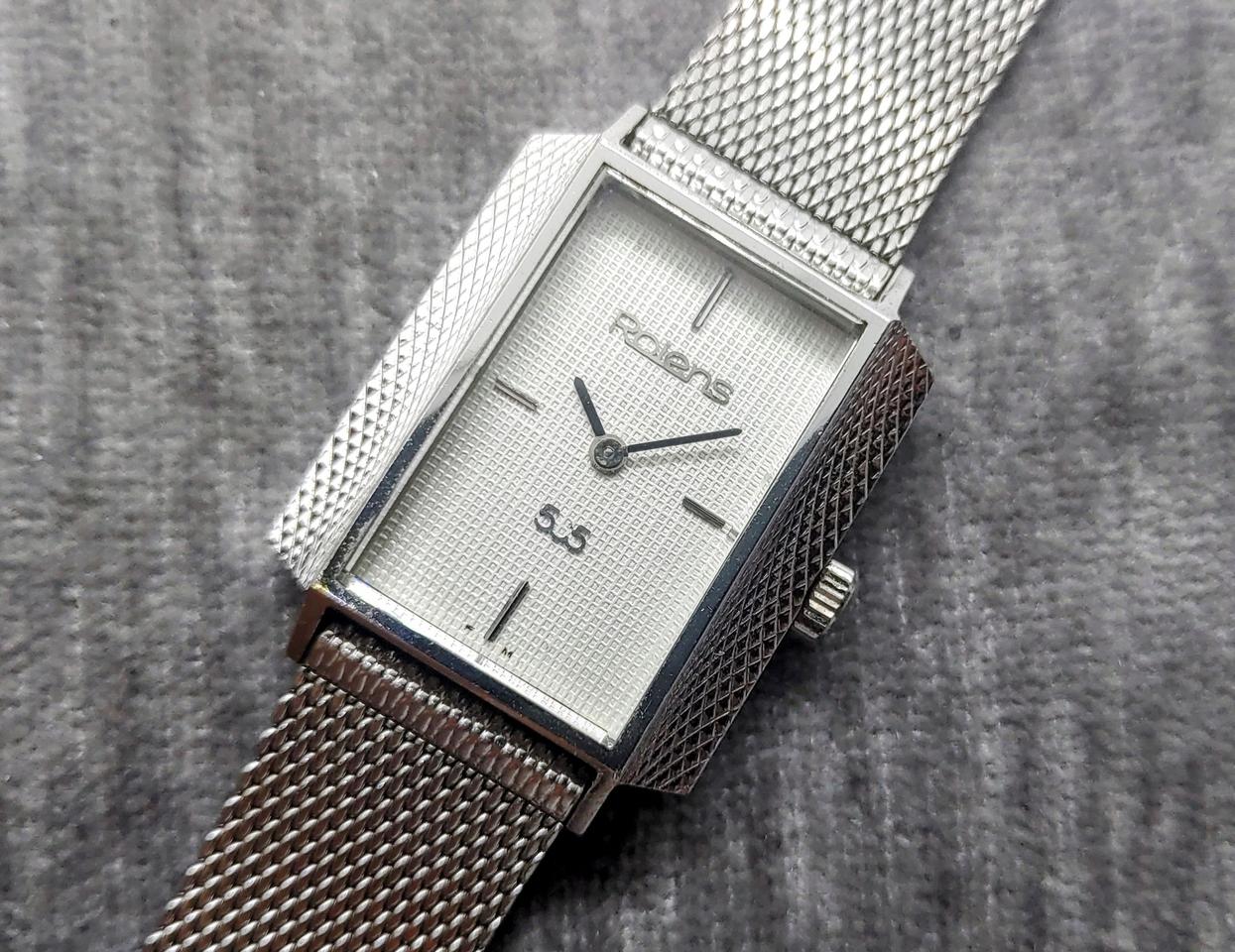 【오버홀】 엔틱 로렌스 사각 수동시계 팝니다