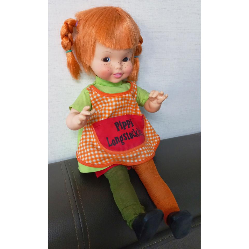 호스만 빈티지 롱스타킹 삐삐 대형 인형(무료배송)/ 빈티지 인형