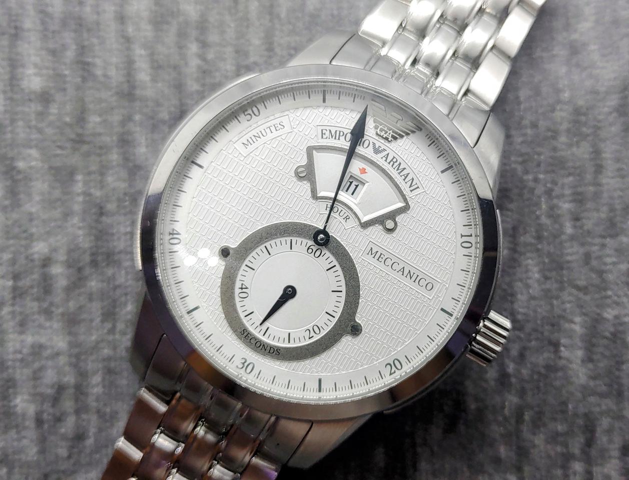 (오버홀) 엠포리오 아르마니 고급 남성 자동시계