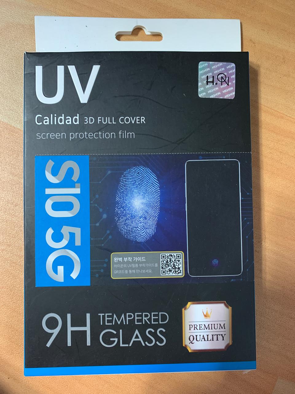 UV S105G 유리필름/미개봉/무배