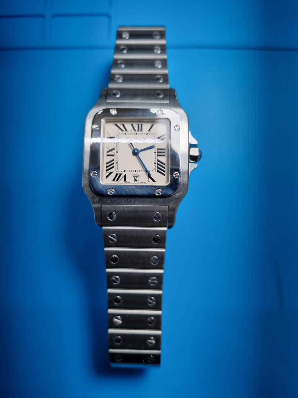 까르띠에 산토스 갈베 남성용29미리