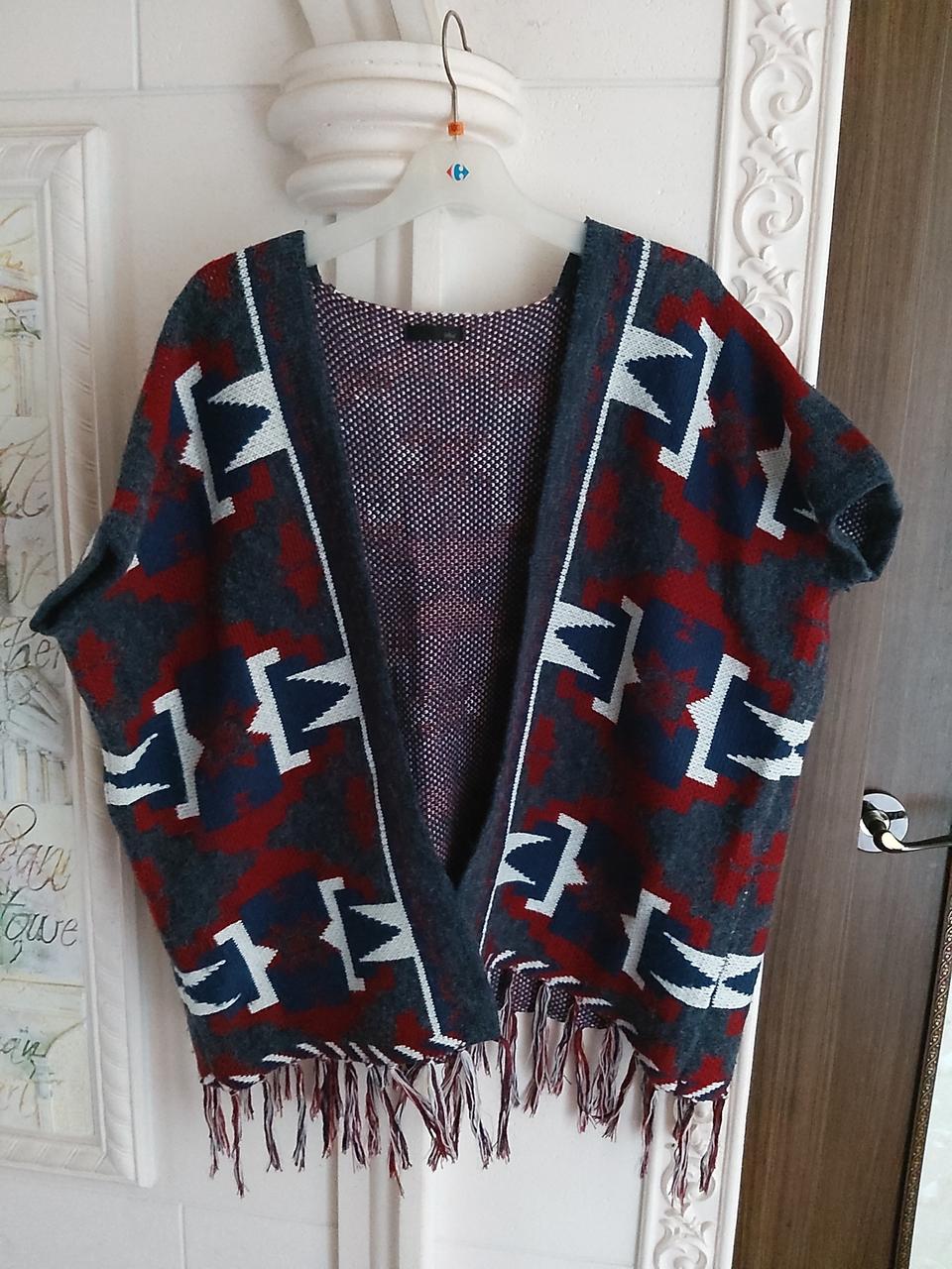 르샵 니트 판초가디건