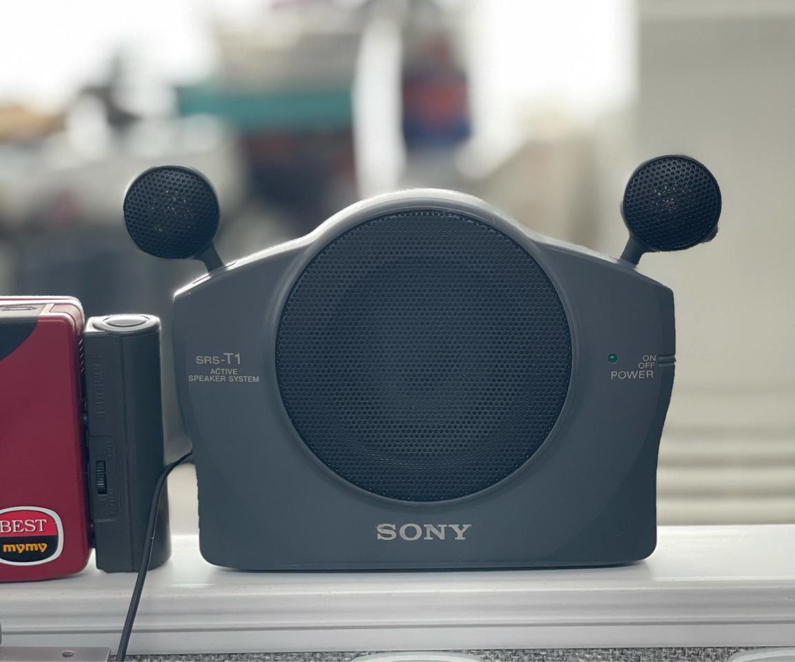 빈티지 워크맨 소니스피커 양눈이 스피커