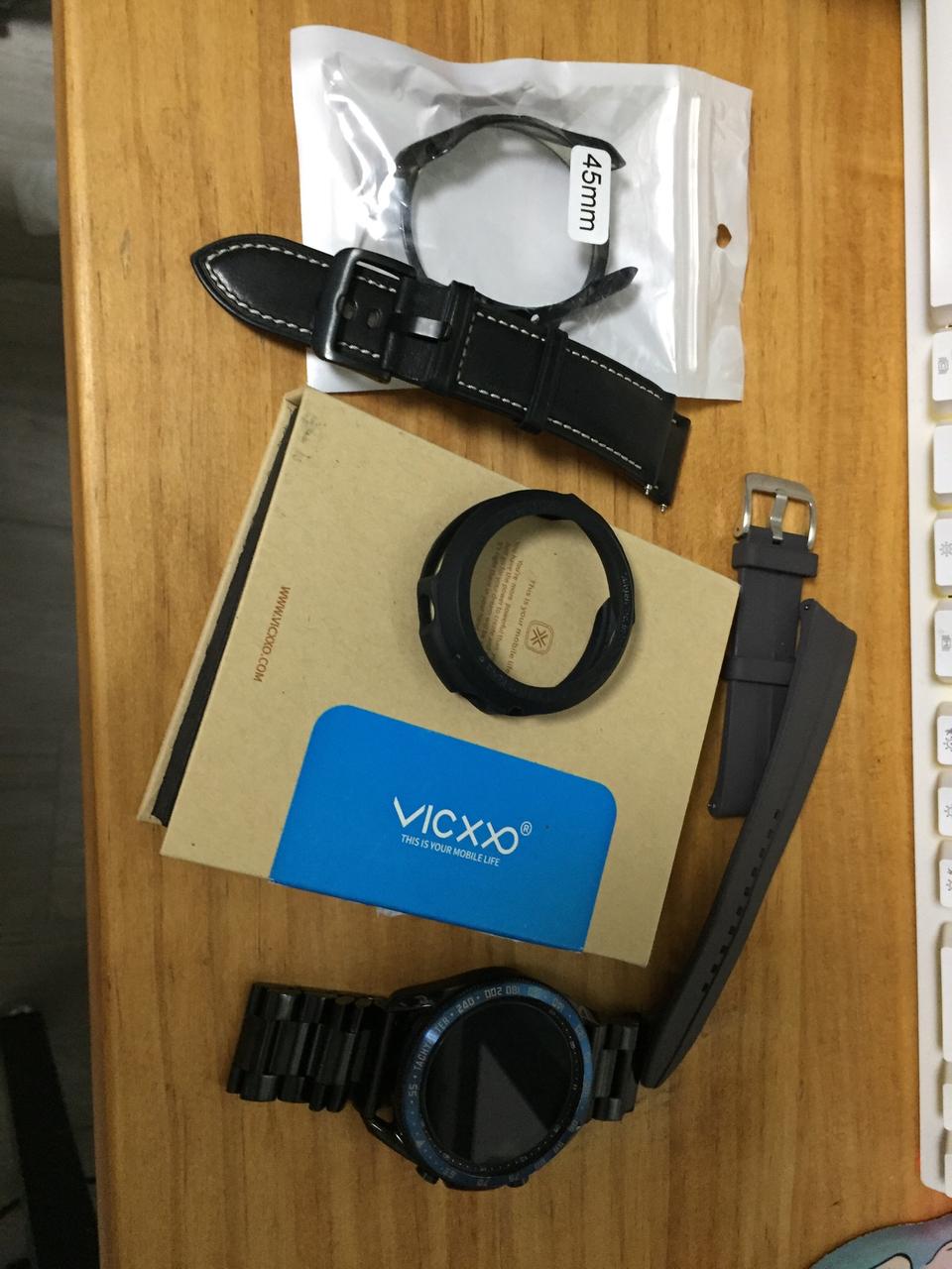 갤럭시 워치3 블랙 45mm 블루투스+악세사리